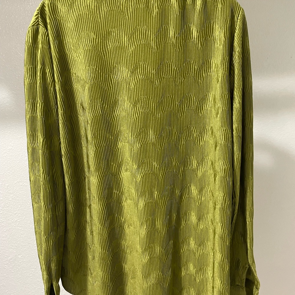 Dazy Drop Shoulder Pocket Patched Button Front Sh… - image 6